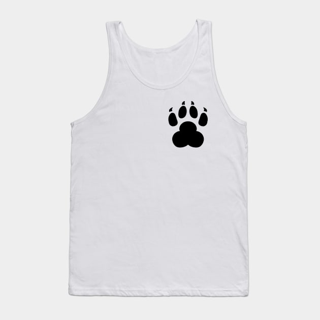 Paw Print Tank Top by ThatCatObsessedDemon